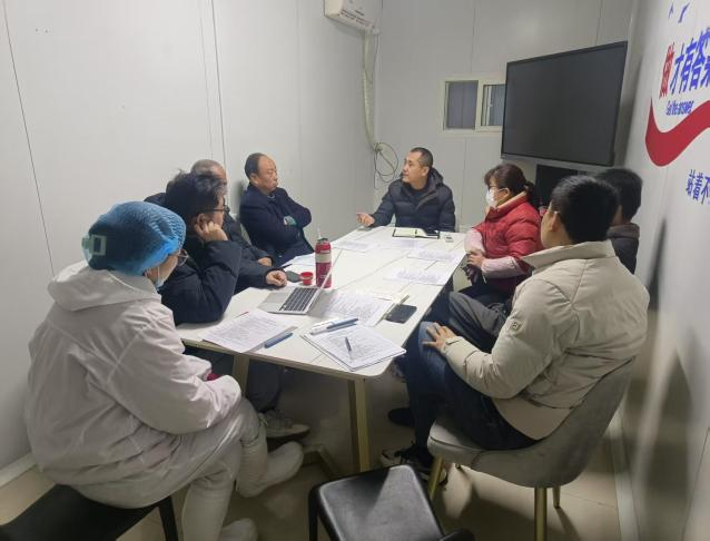 蔬菜團(tuán)隊組織召開一場關(guān)于“提升蔬菜加工質(zhì)量”的專項會議