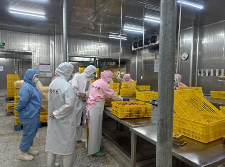 三只松鼠對我司（隆鑫羽成）開展年度驗(yàn)廠工作