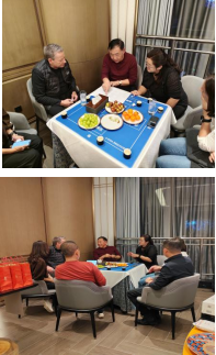 湖邊客戶對(duì)隆鑫天潤(rùn)食品股份有限公司進(jìn)行拜訪